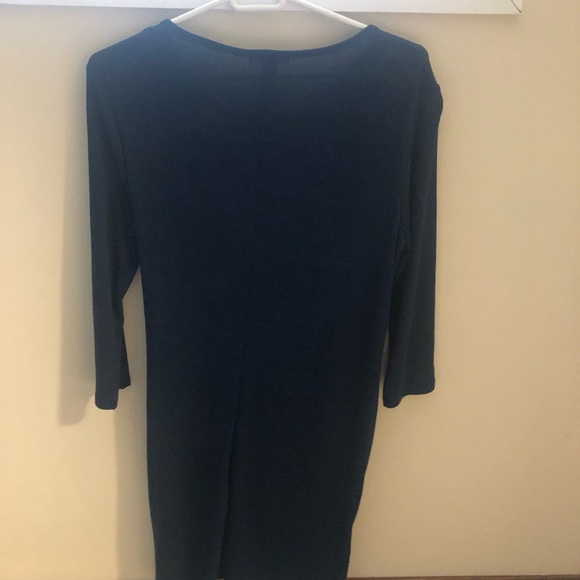 Blue gap gathered waist dress - Picture 3 of 3